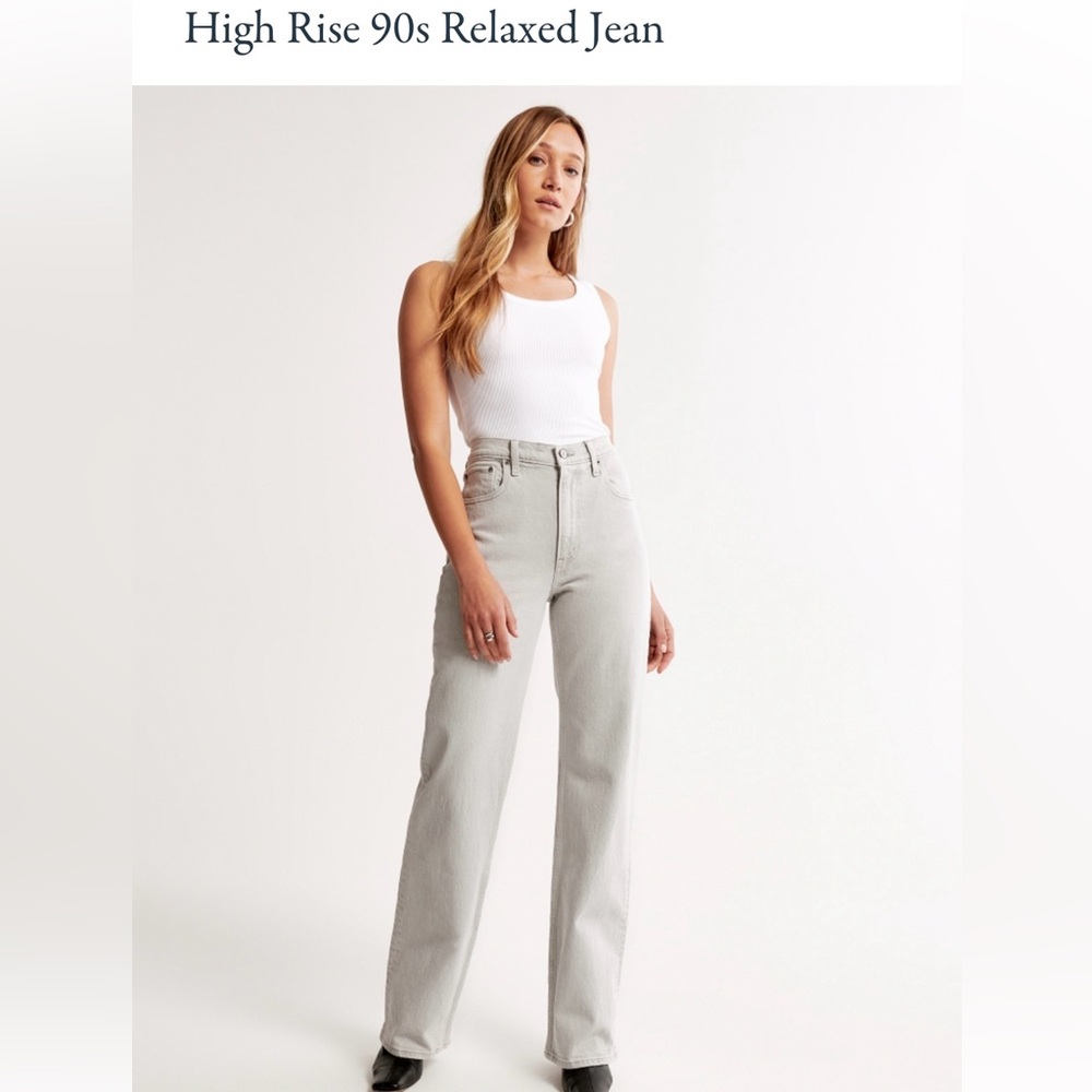 Abercrombie Women’s High Rise 90’s Relaxed Jeans